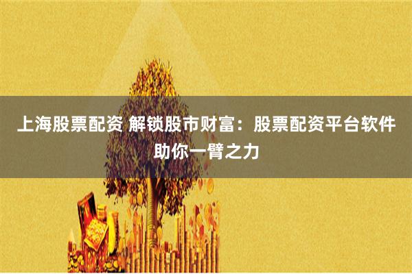 上海股票配资 解锁股市财富：股票配资平台软件助你一臂之力