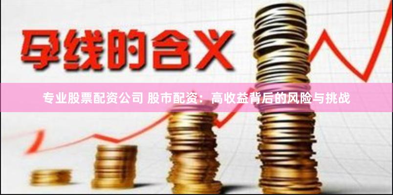 专业股票配资公司 股市配资：高收益背后的风险与挑战